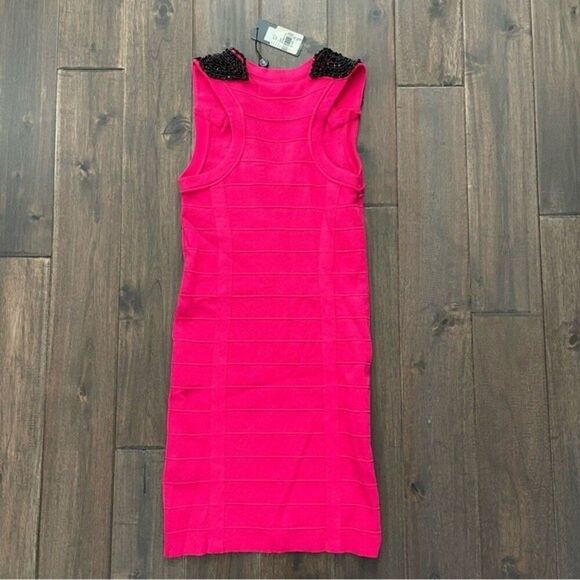 Bedo Femme Barbie Pink Bandage Dress Medium NWT - Picture 8 of 8